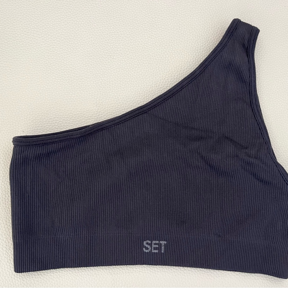 SET ACTIVE navy sports bra